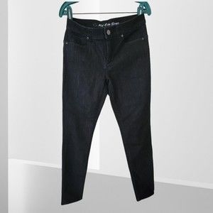 Victoria's Secret  VS Mid Rise Siren Jeans Size 4‎ Black